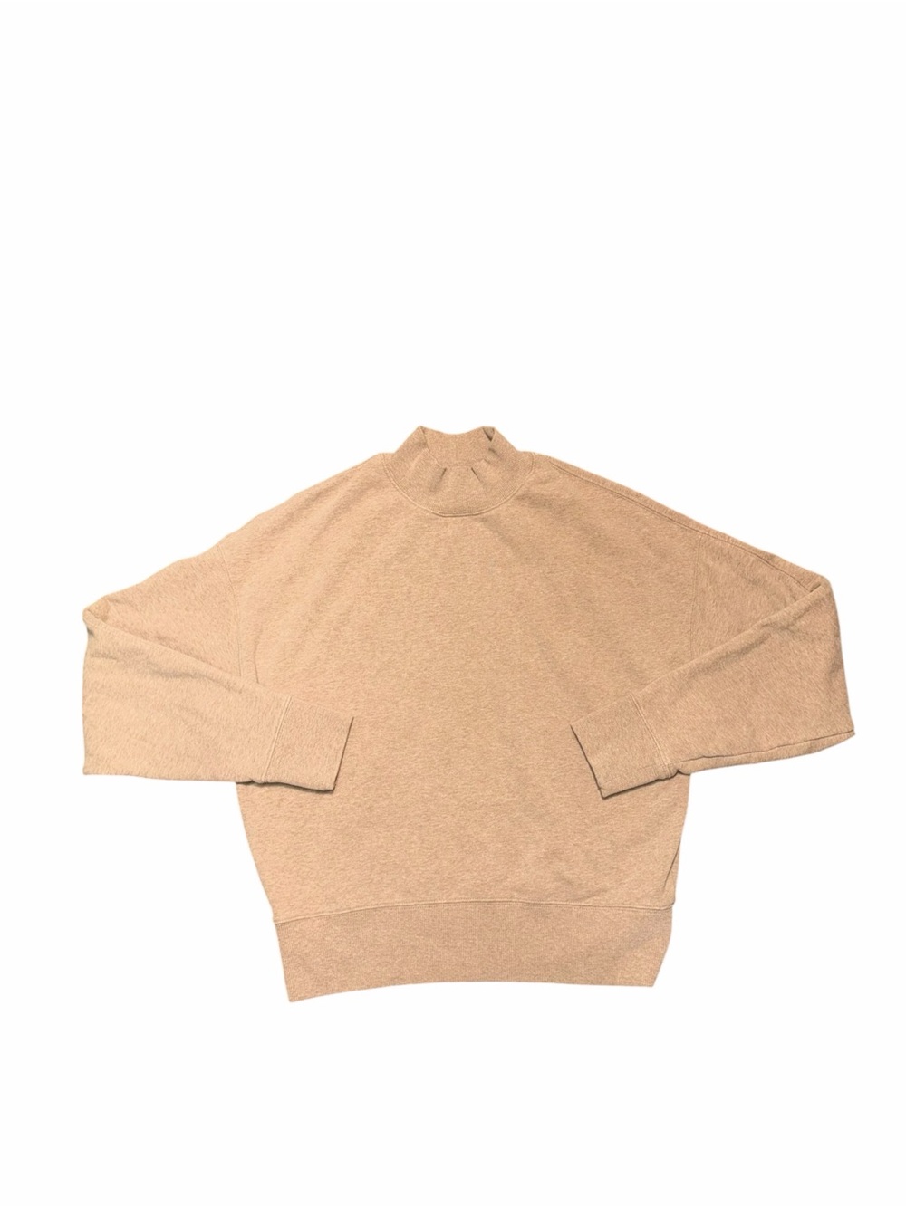 Vince Dropped Shoulder Funnel Neck Pullover Sweatshirt - XS